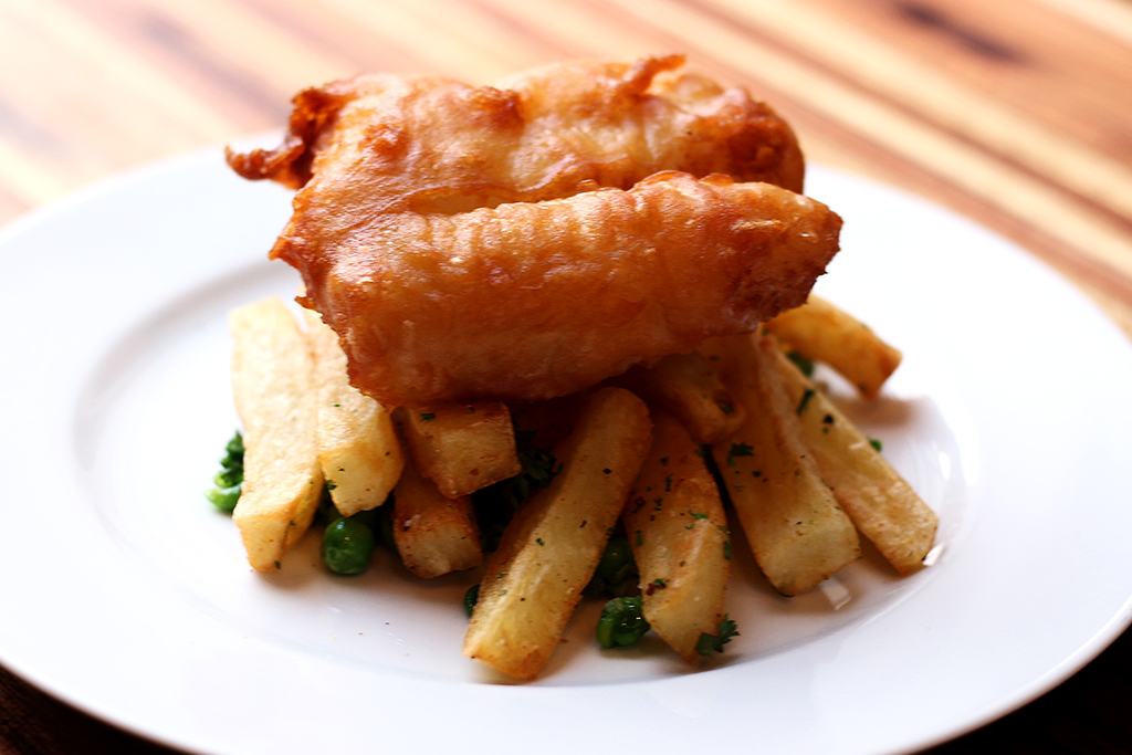 Traditional Fish and Chips - Feast and Merriment