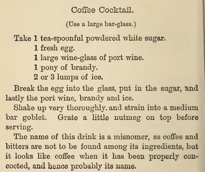 Porto flip : Cocktail recipe Porto flip - Cocktails Road